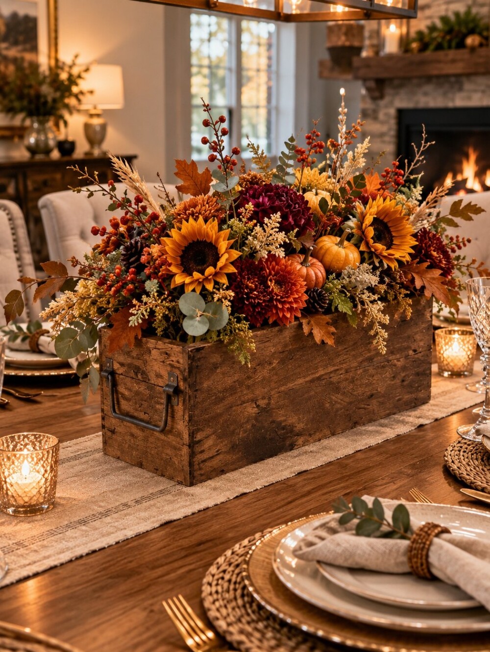 Rustic Wooden Box